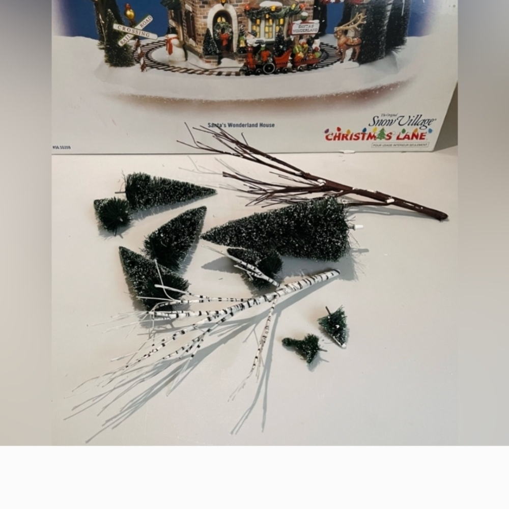 Department 56 Holiday Village with Train and Snowy Accents - Picture 15 of 16